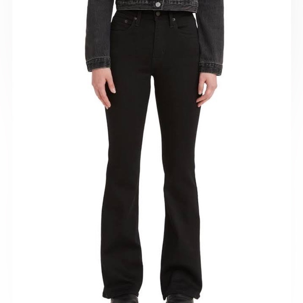 Levi’s 726 Black flare jeans